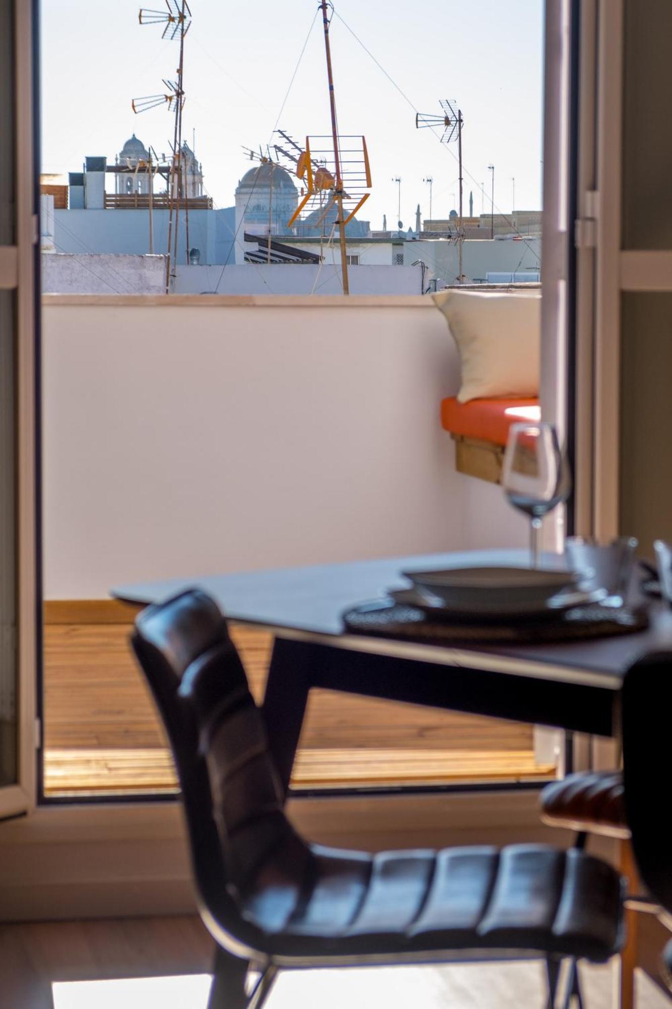 Penthouse With Jacuzzi, And Garaje Grupo Ac Gestion Leilighet Cádiz Eksteriør bilde