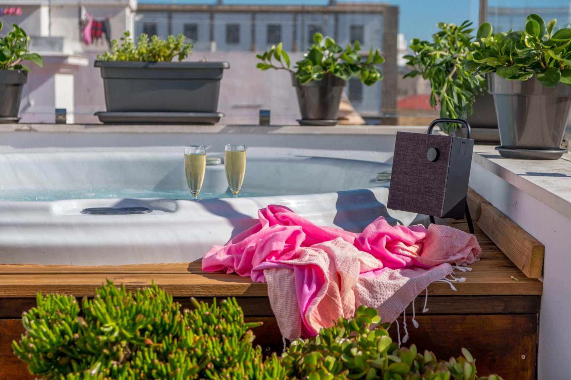 Penthouse With Jacuzzi, And Garaje Grupo Ac Gestion Leilighet Cádiz Eksteriør bilde
